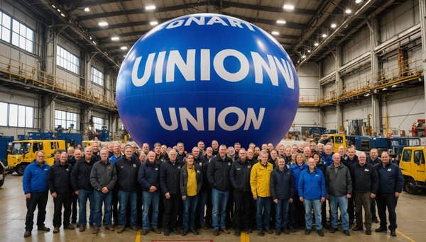 Ballon géant pour syndicat : un atout incontournable !